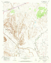 South Garcia 1954 topographic map thumbnail