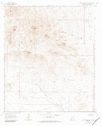 South Pyramid Peak 1964 topographic map thumbnail