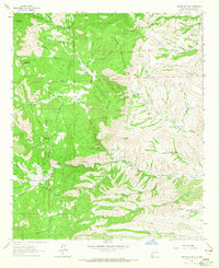 Sugarloaf Peak 1963 topographic map thumbnail