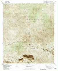 Summerford Mountain 1982 topographic map thumbnail