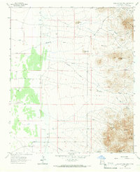 Swallow Fork Peak 1965 topographic map thumbnail