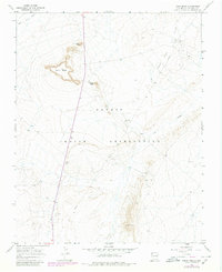 Table Mesa 1966 topographic map thumbnail