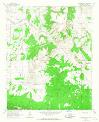 Table Mountain 1964 topographic map thumbnail
