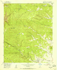 Tajique 1954 topographic map thumbnail