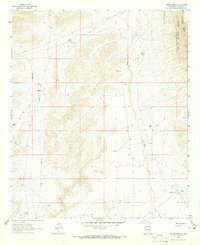 Tanner Ranch 1963 topographic map thumbnail
