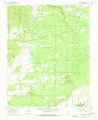 Taos Junction 1960 topographic map thumbnail