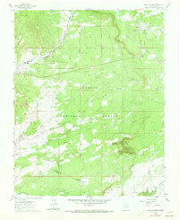 Taos Junction 1960 topographic map thumbnail