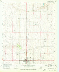 Tatum North 1970 topographic map thumbnail