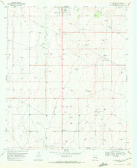 Tatum South 1970 topographic map thumbnail
