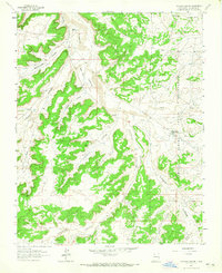 Tayfoya Canyon topographic map thumbnail