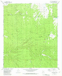 Taylor Peak 1981 topographic map thumbnail