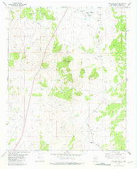 Tecolote Peak 1981 topographic map thumbnail