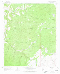 Telephone Canyon 1963 topographic map thumbnail