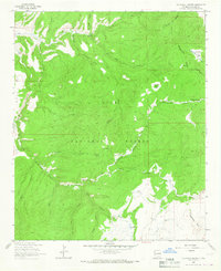 Telephone Canyon 1963 topographic map thumbnail