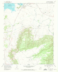 Tenaja Mesa 1967 topographic map thumbnail