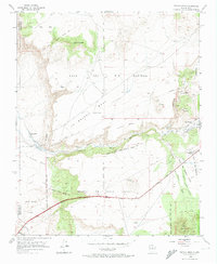 Tetilla Peak 1953 topographic map preview