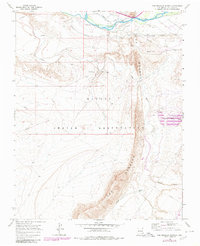 The Hogback North 1966 topographic map thumbnail