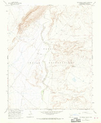 The Hogback South 1966 topographic map thumbnail