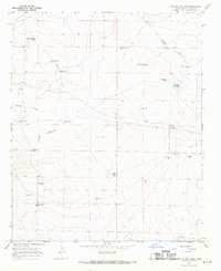 The Old Dry Lake 1967 topographic map thumbnail
