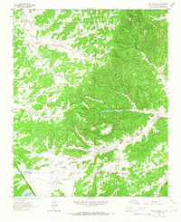 Third Canyon 1964 topographic map thumbnail