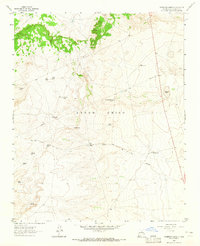 Thompson Ranch 1963 topographic map thumbnail