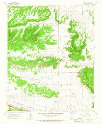 Thoreau NE 1963 topographic map thumbnail