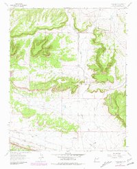 Thoreau NE 1963 topographic map thumbnail