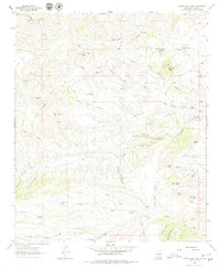 Thumb Tank Peak 1963 topographic map thumbnail