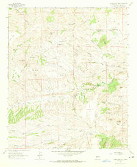 Thumb Tank Peak 1963 topographic map thumbnail