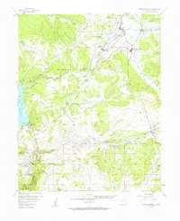 Tierra Amarilla 1955 topographic map thumbnail
