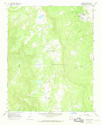 Toadlena 1966 topographic map thumbnail