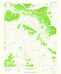 Togeye Lake 1963 topographic map thumbnail
