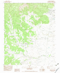 Tohatchi 1982 topographic map thumbnail