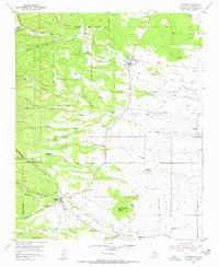 Torreon 1954 topographic map thumbnail