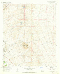 Tortugas Mountain 1955 topographic map thumbnail