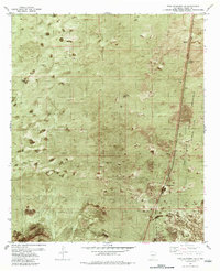 Tres Hermanos SE 1982 topographic map thumbnail