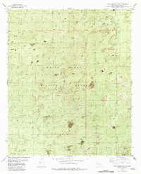 Tres Hermanos SW 1982 topographic map thumbnail