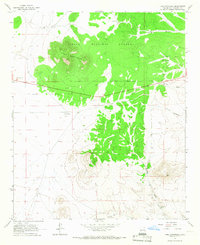 Tres Montosas 1964 topographic map thumbnail
