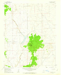 Tres Orejas 1961 topographic map thumbnail