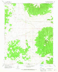 Tres Piedras NE 1963 topographic map thumbnail