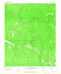 Tres Ritos 1964 topographic map thumbnail