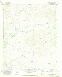 Trinchera Creek 1967 topographic map thumbnail