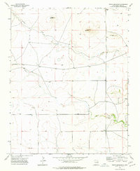 Tripod Mountain 1973 topographic map thumbnail