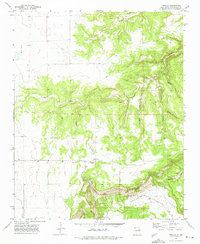 Trujillo 1971 topographic map thumbnail