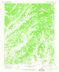 Tse Bonita School 1963 topographic map thumbnail