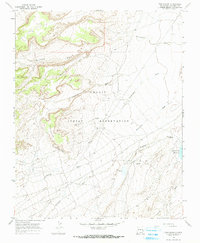 Tsin-nas-kid 1966 topographic map thumbnail