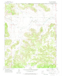 Tub Spring 1972 topographic map thumbnail