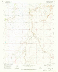 Tucumcari SE 1968 topographic map thumbnail
