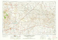 Tucumcari 1954 topographic map thumbnail