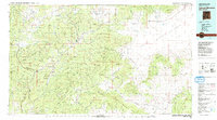 Tularosa Mountains topographic map thumbnail